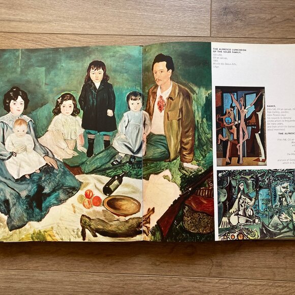 PICASSO 1st Ed. Hardcover Book, Printed by Felicie 1974, Illustrated in France - Picture 6 of 7